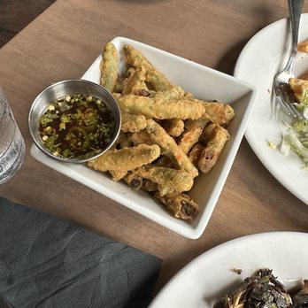 The Black Cat - Tempura green beans - New American Near Me - Bellingham, Washington