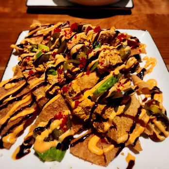 Tommy's Tavern Tap - Sushi nachos - New American Near Me - Mount Laurel Township, New Jersey