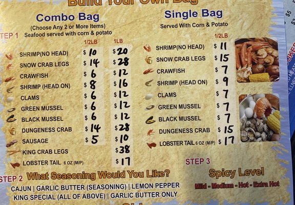 Menu photo 2 The Seafood King Birmingham, AL Menu photo 2 The Seafood King Birmingham, AL