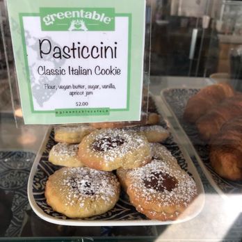 Green Table Cafe - I was full with the panini so I ordered four of these to go. They were gone before I went to bed. So delicious!! - Cafes Near Me - Los Angeles, California