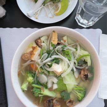 Pho Vinh - 51. Rice Noodle Soup with Tofu and Mixed Vegetable - Vietnamese Near Me - San Carlos, California
