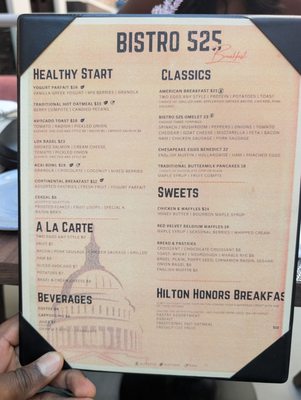 Menu photo 1 Bistro 525 Washington, DC, DC Menu photo 1 Bistro 525 Washington, DC, DC