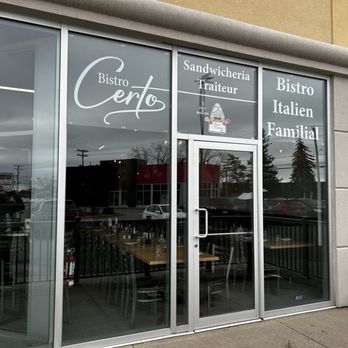 Bistro Certo - Store front - Italian Near Me - L'Île-Perrot, Quebec Bistro Certo - Store front - Italian Near Me - L'Île-Perrot, Quebec