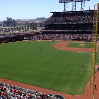 Oracle Park - Warming up- vs the Mets - Stadiums & Arenas Near Me - San Francisco, California