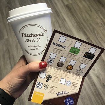 Mechanic Coffee - Chai Tea Latte with Coffee Passport - Coffee & Tea Near Me - Verona, Pennsylvania