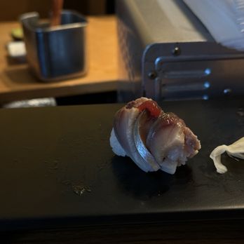 Tanoshi Sushi Sake Bar - japanese mackerel (add on) - Sushi Bars Near Me - New York, New York
