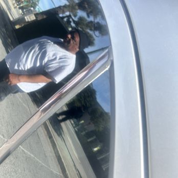 Jet Black Tint - Left some kind of resin without cleaning it and parts of my car outside dirty - Car Window Tinting Near Me - San Francisco, California