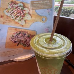 Omg I just had their berry lavender MATCHA it's sooooo delicious. I try to go to other places for matcha but I keep coming here !!