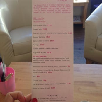 The Flower Cafe - Tea Rooms Near Me - Plymouth, PLY