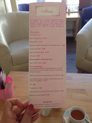 Menu photo 1 The Flower Cafe Plymouth, PLY