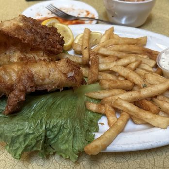 Pompilios - Col Cod Sandwich and fries - Italian Near Me - Newport, Kentucky Pompilios - Col Cod Sandwich and fries - Italian Near Me - Newport, Kentucky