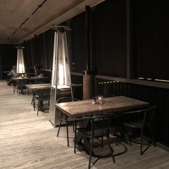 Marker 107 - Screened in porch with heat lamps - Seafood Near Me - Richmond Hill, Georgia