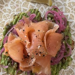 Smoked Salmon Toast