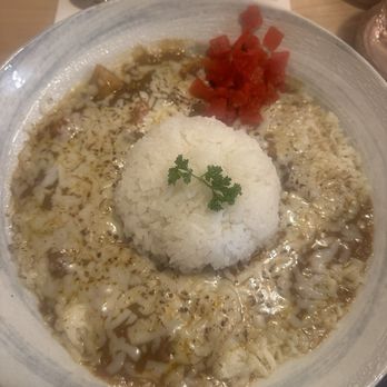 Hatsuzakura - Hatsuzakura Curry with mozzarella cheese - Japanese Near Me - San Diego, California Hatsuzakura - Hatsuzakura Curry with mozzarella cheese - Japanese Near Me - San Diego, California