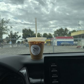 Equilateral Coffee - spice oatmilk latte - Coffee & Tea Near Me - Chico, California