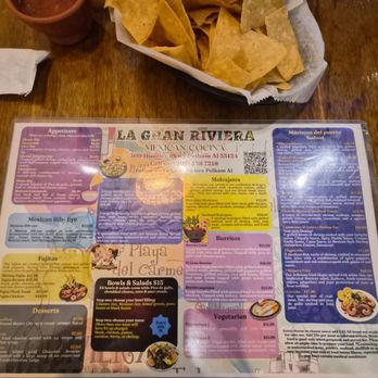 La Gran Riviera - Menu - New Mexican Cuisine Near Me - Pelham, Alabama La Gran Riviera - Menu - New Mexican Cuisine Near Me - Pelham, Alabama