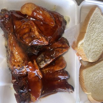 Lark's Bar-B-Que - Ribs and Chicken Dark combo - Barbeque Near Me - Benton Harbor, Michigan Lark's Bar-B-Que - Ribs and Chicken Dark combo - Barbeque Near Me - Benton Harbor, Michigan