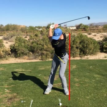 Corey Baehman Golf - This photo and the next showing my hip bump in my downward sequence - Golf Lessons Near Me - Tucson, Arizona