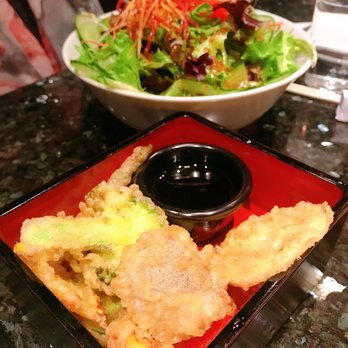 Sakura Asian Bistro - Tempura & ginger dress salad - Seafood Near Me - Girdwood, Alaska