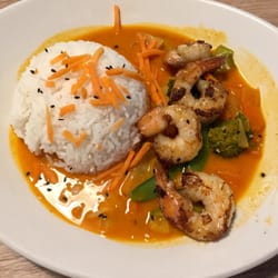 Dean & David - Red Thai Curry mit Scampi