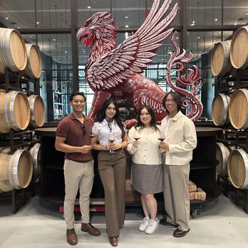 Louis M Martini Winery - The Gryphon! - Wineries Near Me - St. Helena, California