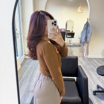 Salon Amerige - After - Hair Salons Near Me - Fullerton, California