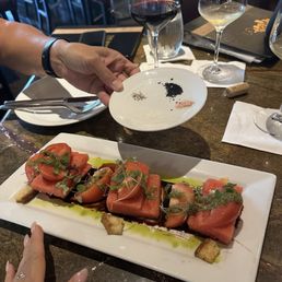 Fresh watermelon salad