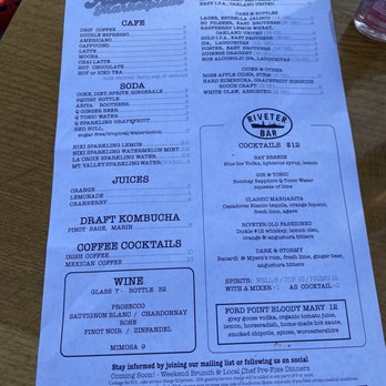 Assemble - Menu - New American Near Me - Richmond, California Assemble - Menu - New American Near Me - Richmond, California