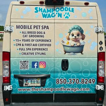 Shampoodle Wag'n Mobile Pet Spa - Pet Groomers Near Me - Milton, Florida Shampoodle Wag'n Mobile Pet Spa - Pet Groomers Near Me - Milton, Florida