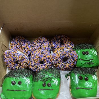 Zombee Donuts - Daughter's spooky school potluck - Donuts Near Me - Fullerton, California