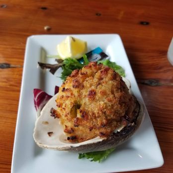 The Lobster Trap - Stuffed quahog - Seafood Near Me - Bourne, Massachusetts The Lobster Trap - Stuffed quahog - Seafood Near Me - Bourne, Massachusetts
