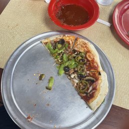 My special order pizza