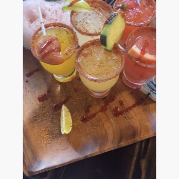 TacosWay - Margarita flight (mango, cucumber, original, strawberry and blood orange) - Mexican Near Me - Placentia, California TacosWay - Margarita flight (mango, cucumber, original, strawberry and blood orange) - Mexican Near Me - Placentia, California