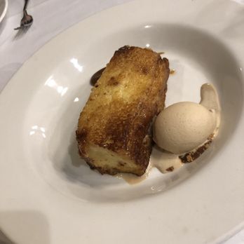 Casa Urola - Caramelized toast with coffee ice cream - Basque Near Me - Donostia / San Sebastián, SS Casa Urola - Caramelized toast with coffee ice cream - Basque Near Me - Donostia / San Sebastián, SS