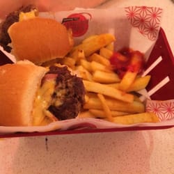Eddie Rocket's - Sliders and fries