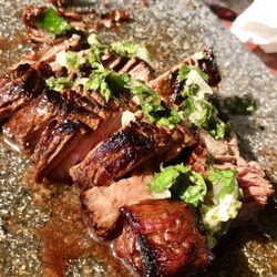 Grillin Brazilian - Steak with chimichurri