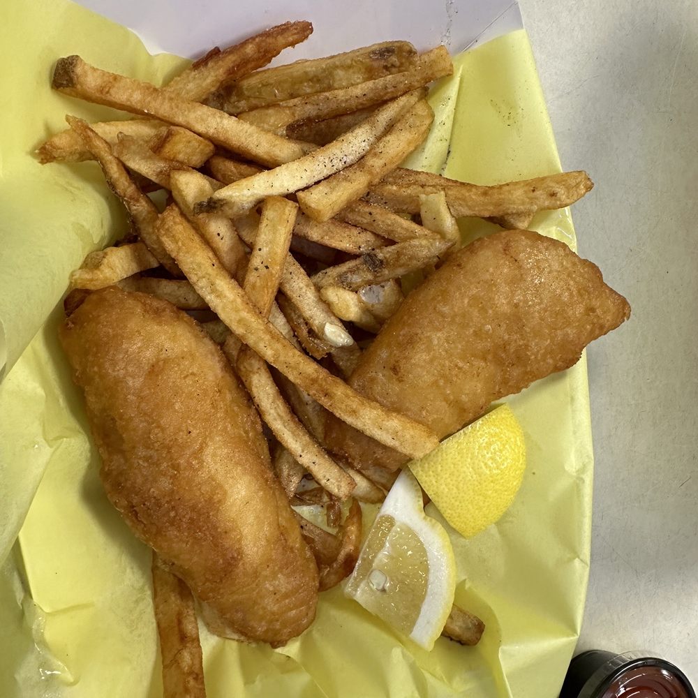 Fish and chips Fish and chips