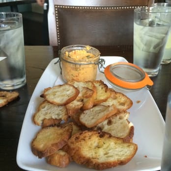 The Manship Wood Fired Kitchen - Garlic bread and pimento cheese spread - New American Near Me - Jackson, Mississippi
