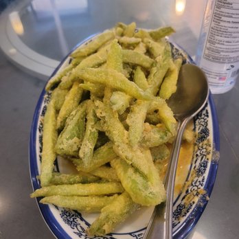 Five Spices House - Boston - Bitter melon fried with egg yolk - Szechuan Near Me - Boston, Massachusetts Five Spices House - Boston - Bitter melon fried with egg yolk - Szechuan Near Me - Boston, Massachusetts