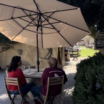 Sunstone Winery - Outdoor Patio - Wine Tasting Room Near Me - Santa Ynez, California