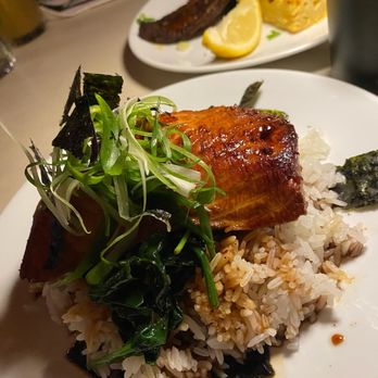 Cheryl's Global Soul - Sake Glazed Salmon - Breakfast & Brunch Near Me - Brooklyn, New York