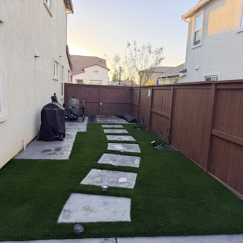 Eagleview Landscaping - Side yard designated for the future sauna and outdoor kitchen. - Landscaping Near Me Eagleview Landscaping - Side yard designated for the future sauna and outdoor kitchen. - Landscaping Near Me