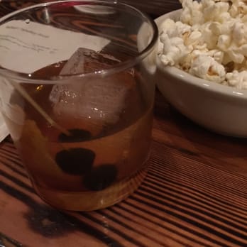 Radiator Whiskey - bourbon with great cherry - New American Near Me - Seattle, Washington
