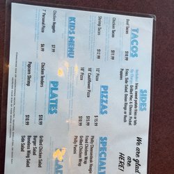 Nicks Lakeside Grill - Menu