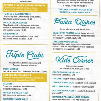 Olympia Restaurant - Greek Near Me - Gowanda, New York