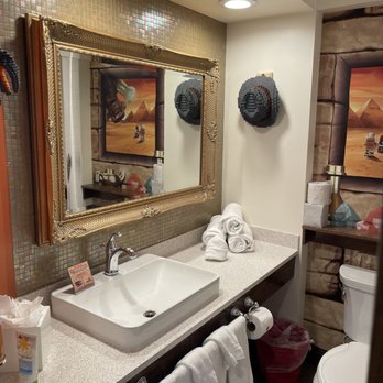 Legoland Hotel - Room #3002 bathroom - Hotels Near Me - Carlsbad, California