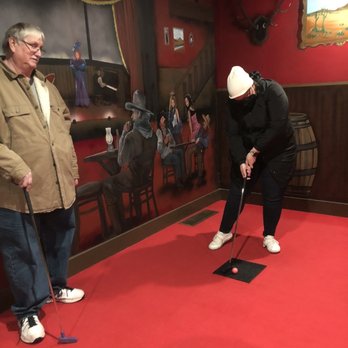 Underground Mini Golf - Golf hole at the dance hall - Mini Golf Near Me - Sacramento, California Underground Mini Golf - Golf hole at the dance hall - Mini Golf Near Me - Sacramento, California