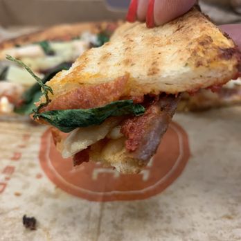 Blaze Pizza - Regular crust, delicious and I just wanted to try cauliflower and don't have special dietary needs but I PAID EXTRA FOR CAULI. Sigh. - Salad Near Me - Monrovia, California Blaze Pizza - Regular crust, delicious and I just wanted to try cauliflower and don't have special dietary needs but I PAID EXTRA FOR CAULI. Sigh. - Salad Near Me - Monrovia, California
