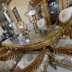 Apna Bazaar - Royal exquisite furniture, where the manager/owner, Masha'Allah is graciously humble and attentive to customers, we will return Insha'Allah