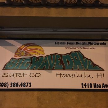 Big Wave Dave - Paddleboarding Near Me - Honolulu, Hawaii